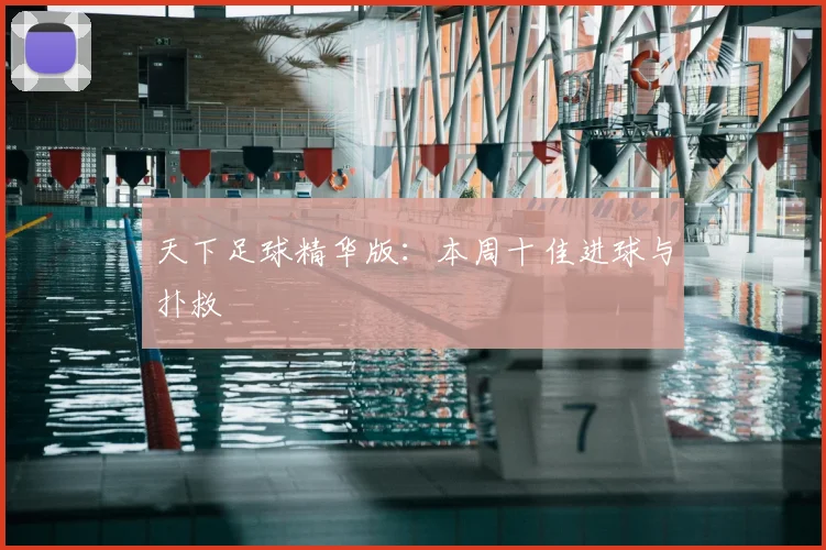 天下足球精华版:本周十佳进球与扑救